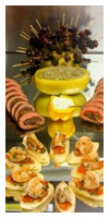 From culinary school: "buffet tray that won my team a competition"